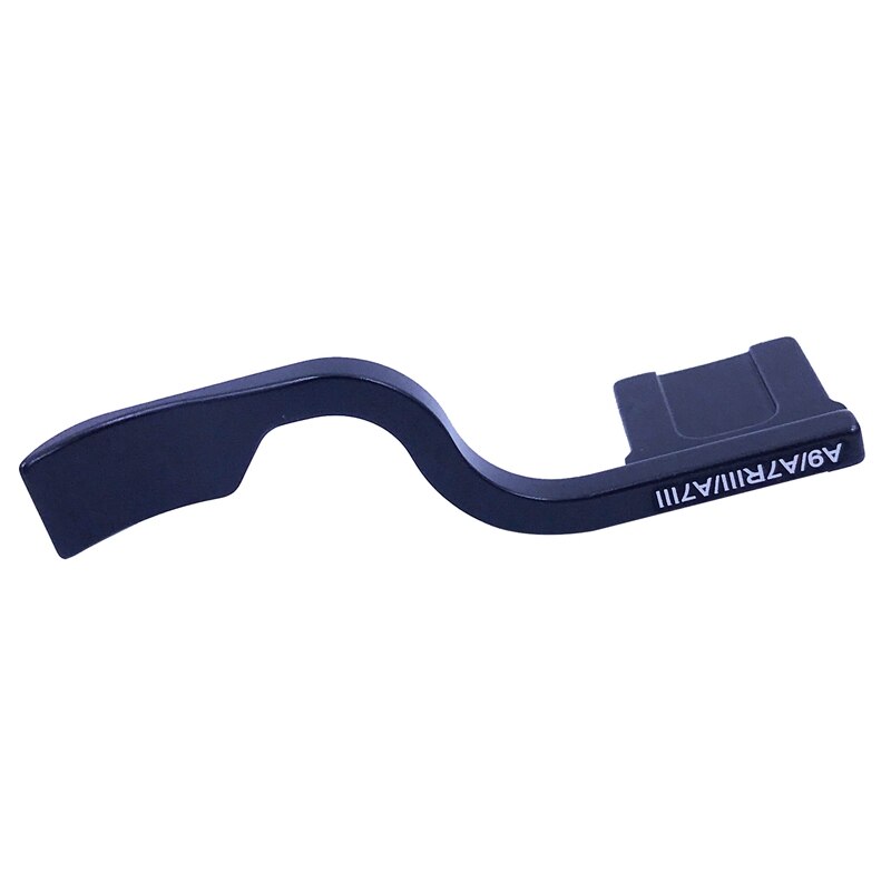 Black Metal Shoe Thumb-Up Thumb Grip for Sony A7III/A7RIII/A9