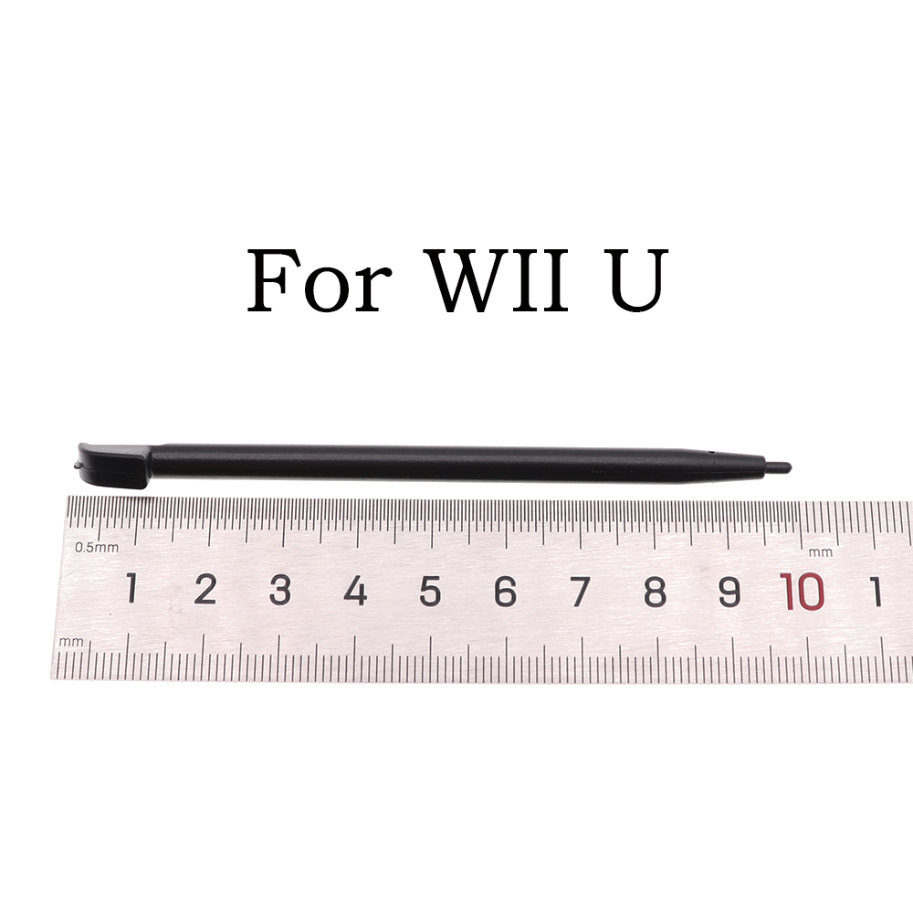 1szt Metalowy rysik teleskopowy Plastikowy rysik do ekranów dotykowych dla 2DS 3DS New 2DS LL XL New 3DS XL Dla NDSL DS Lite NDSi NDS Wii: Black