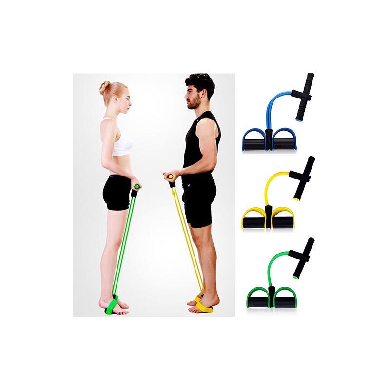 Dünne Pedal Rallye Seil Fitness Elastische Sitzen Bauch Trainer Heimat Fitnessstudio Sport trainieren Ausrügestochen