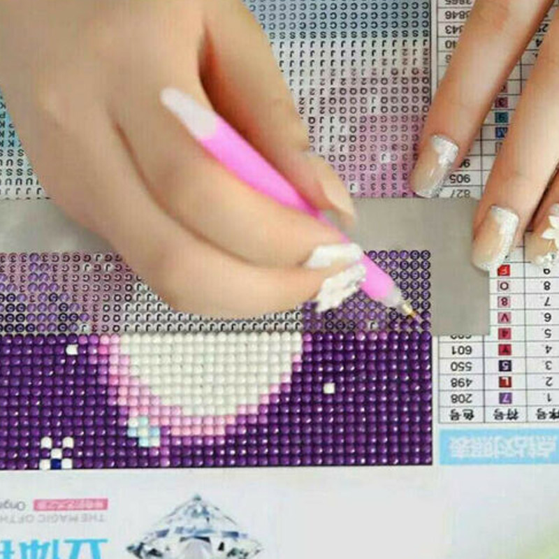 5D Diamond Painting Ruler Stainless Steel Blank Grids Round Full Drill Kit Tools Diamond Painting Ruler-30