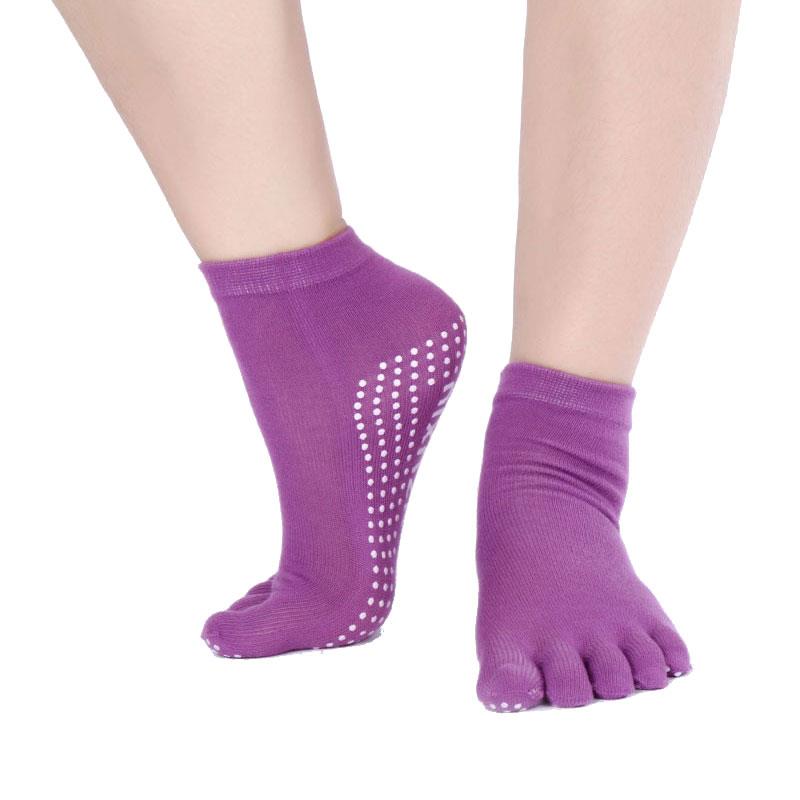 Colorful Socks Unisex Five Finger Massage Massage Sport Toe Slip Breathable Exercise Yoga Newly Comfortable