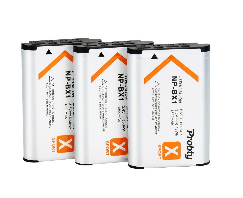 1800 mah np -bx1 np bx1 akkua + lcd usb laturi sony dsc  rx1 rx100 m3 m2 rx1r wx300 hx300 hx400 hx50 hx60:lle: 3 kpl akku