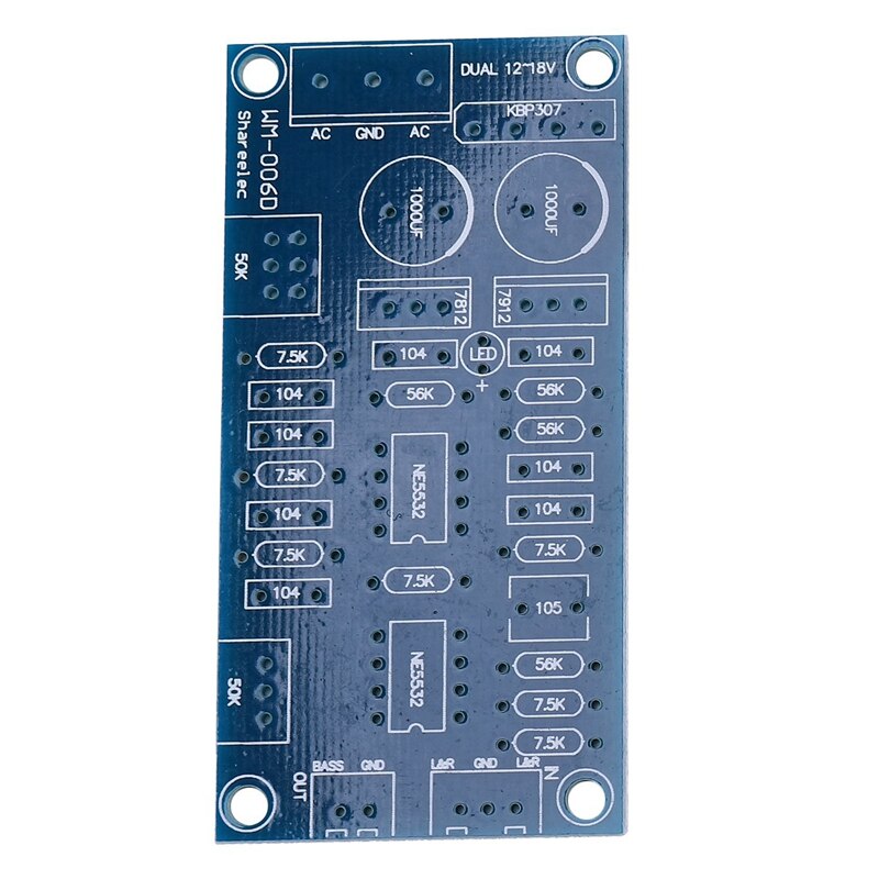 -1 Set Low Pass Filter Bass Subwoofer Pre-Amp Amplifier &amp; 1 Set 2.1 Channel Subwoofer Preamp Board