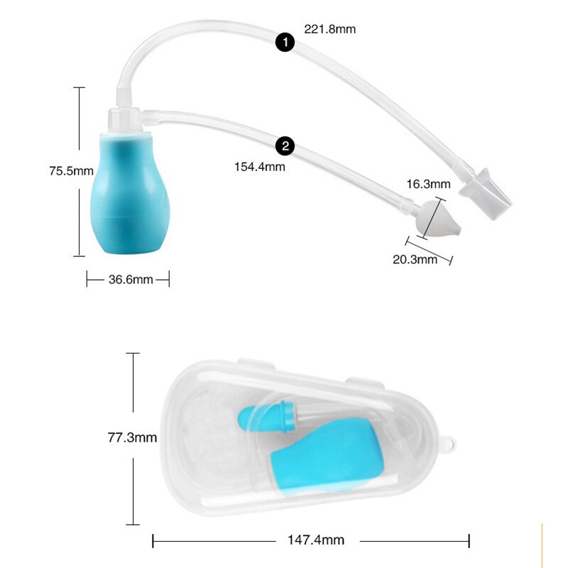 Baby Geneeskunde Feeder Set Neuszuiger Voorkomen Terugstromen Neuszuiger Zuigelingen Afdruipselglas Baby Care