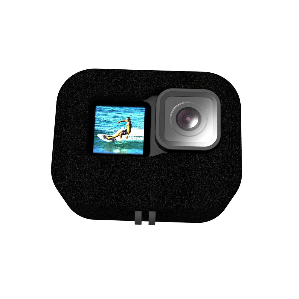 Per Gopro Hero 9 Black Go Pro 9 10 accessori parabrezza schiuma parabrezza parabrezza spugna schiuma copertura di registrazione custodia antivento