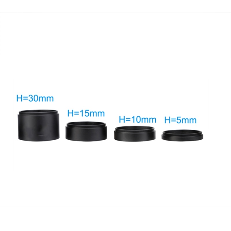 2 Inch M48 Extension Tube Kit 5/10/15/30Mm M48X0.75 Op Beide Zijden Voor Astronomie professionele Telescoop Astrofotografie