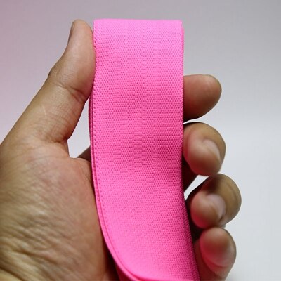 5 Yard/lot Kleding Naaien Elastische Band Rubberen Band Voor Kledingstuk Kleding DIY Accessoires: rose red