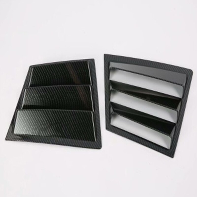 TopRear Window Louvers Car Stickers Window Blinds Triangular Accessories for Mazda 6 Atenza