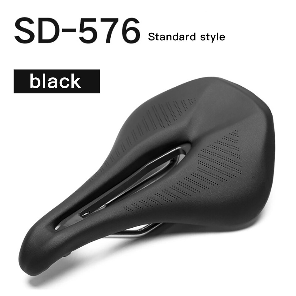 Bicicleta nueva sillín de la bicicleta MTB DE LA BICI asiento culo grande suave comodidad almohadillas silla amplia PU suave hueco asiento cojín deportes