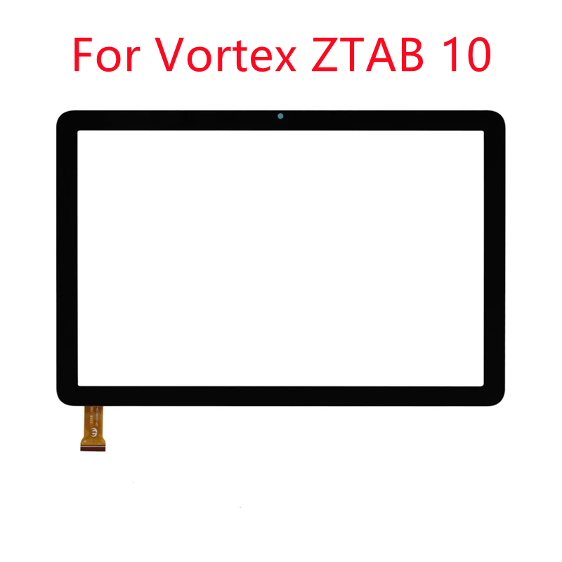 10.1Inch Black For Vortex Tab 10 T10M Pro Plus T10 Tab 8 Tablet Capacitive Touch Screen Digitizer Sensor External Glass Panel: Red