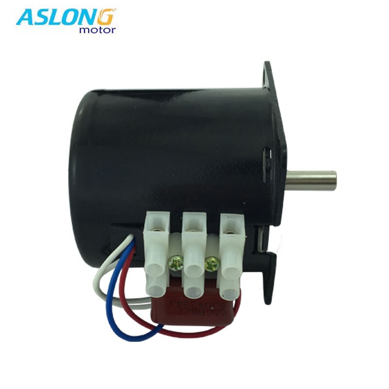 60KTYZ 220VAC Mini AC Motor síncrono AC engranaje motor 2,5 RPM AC engranaje MOTOR 220VAC engranaje MOTOR