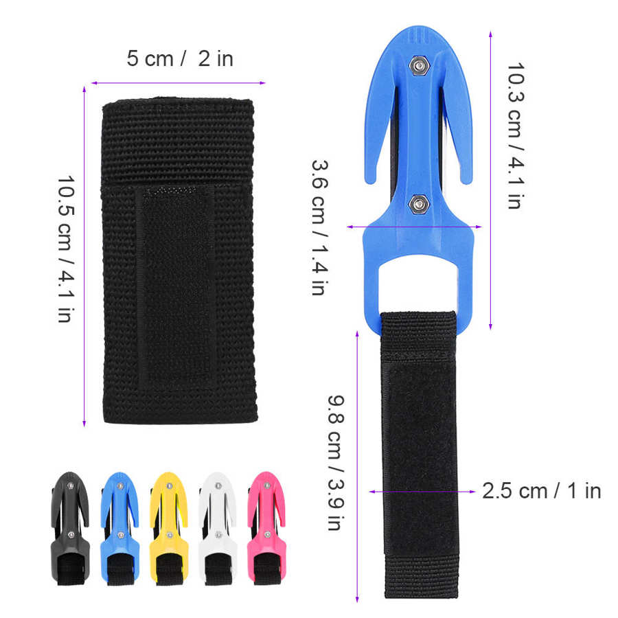 KEEP DIVING Diving Cutting Knife Portable Diving Snorkeling Safety Secant Cutting Knife Hand Line Cutter Diving Equipment