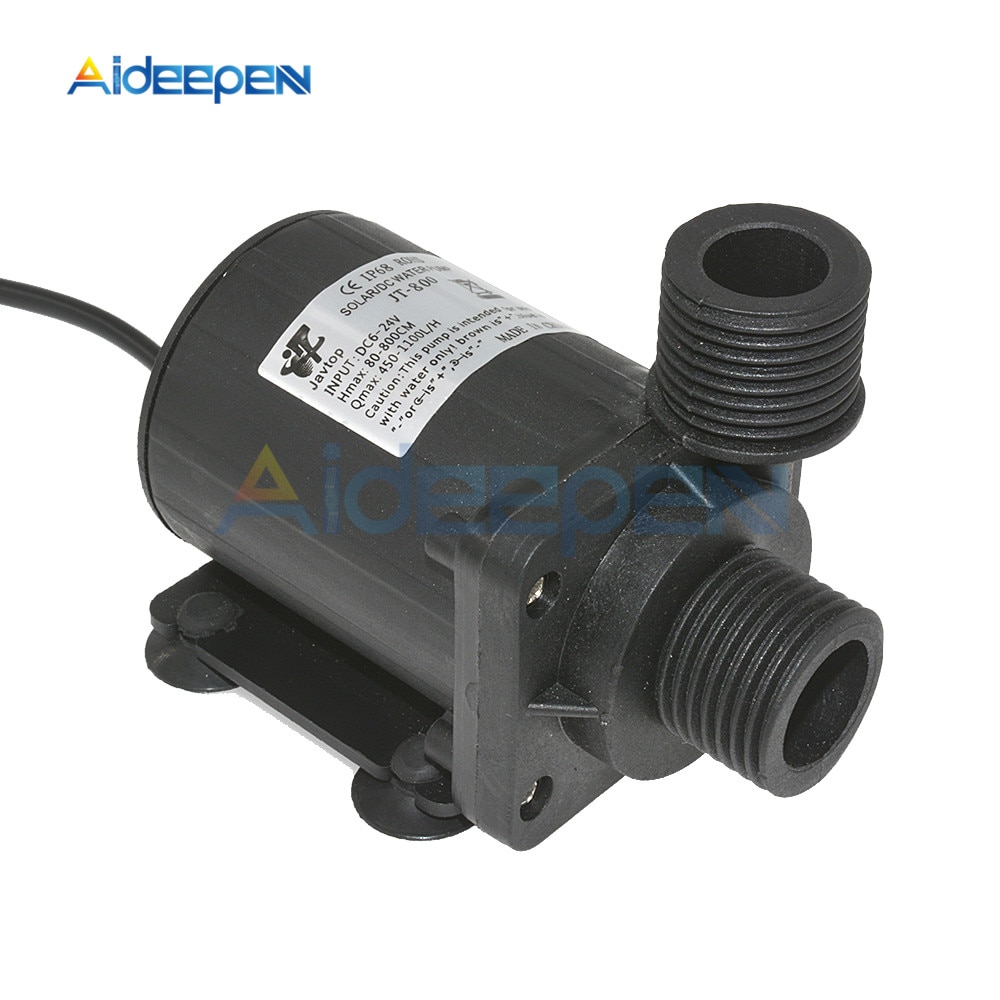 800L/H DC 24V Water Circulation Pump Solar Water Pump Brushless Motor