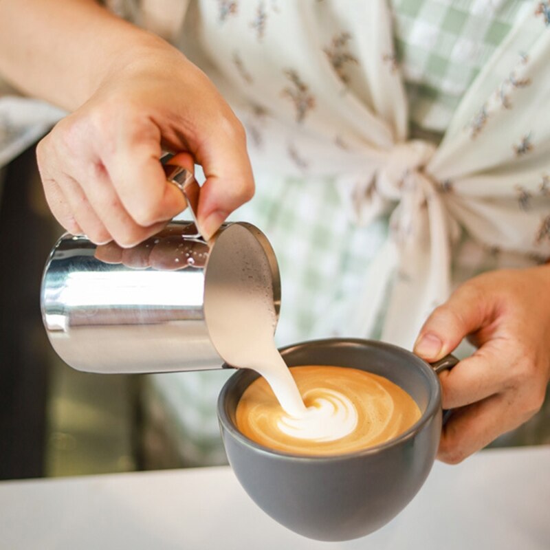 304 Stainless Steel Coffee Foam Cups Essential For Coffee Lovers M17D