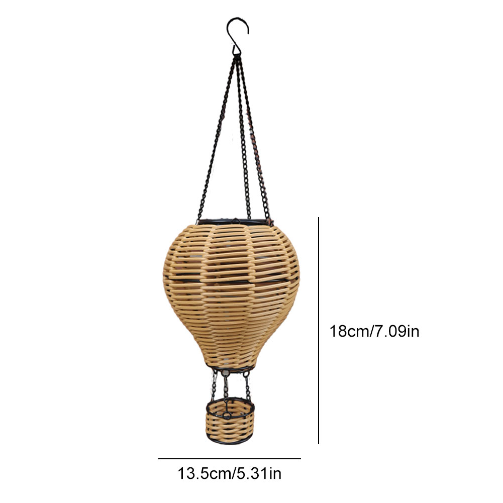 Solar Heteluchtballon Lantaarn Hangende Solar Lantaarn Buitenverlichting Waterdichte Lantaarns Tuin Patio Yard Party Decor