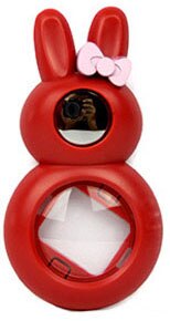 FUJIFILM Instax Camera Mini 8 Mini 7s Kitty Leuke Konijn Stijl Zelfportret Spiegel Close Up Lens Selfie voor instant Camera: Rood/Roze