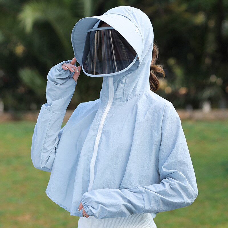 Bescherming Zonnehoed Vrouwelijke Reizen Zon Beschermende Doek Zomer Uv Bescherming Outdoor Bike Gezicht Schaduw Hoed Toevallige Zonnehoed Strand hoed