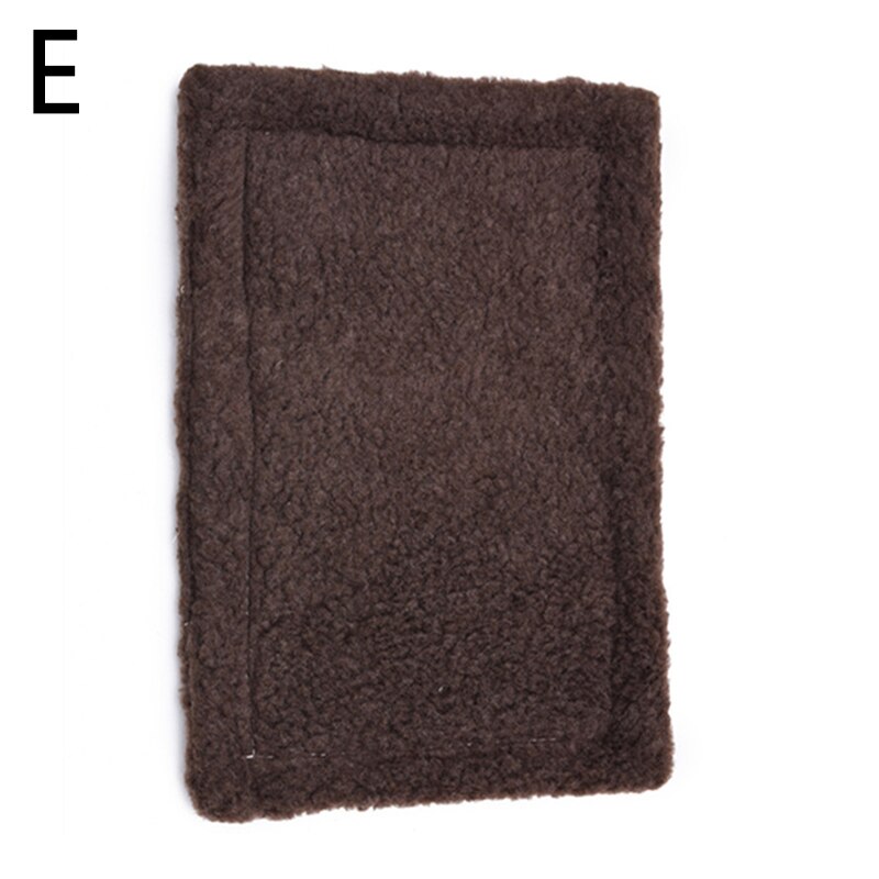 Zachte Fleece Hamster Mat Pluche Huisdier Hamster Kussen Mat Egel Eekhoorn Warme Deken Cavia Bed Slapen Bed Huisdier Producten: E