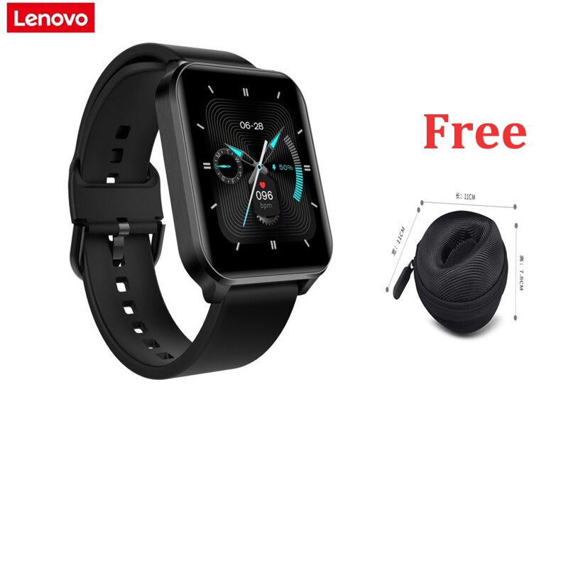 Original lenovo  s2 pro smartwatch 1.69 & #39 ;& #39 ; hd-skärm vattentät fitness pulsmätare sömnövervakning global version: Lägg till rutan