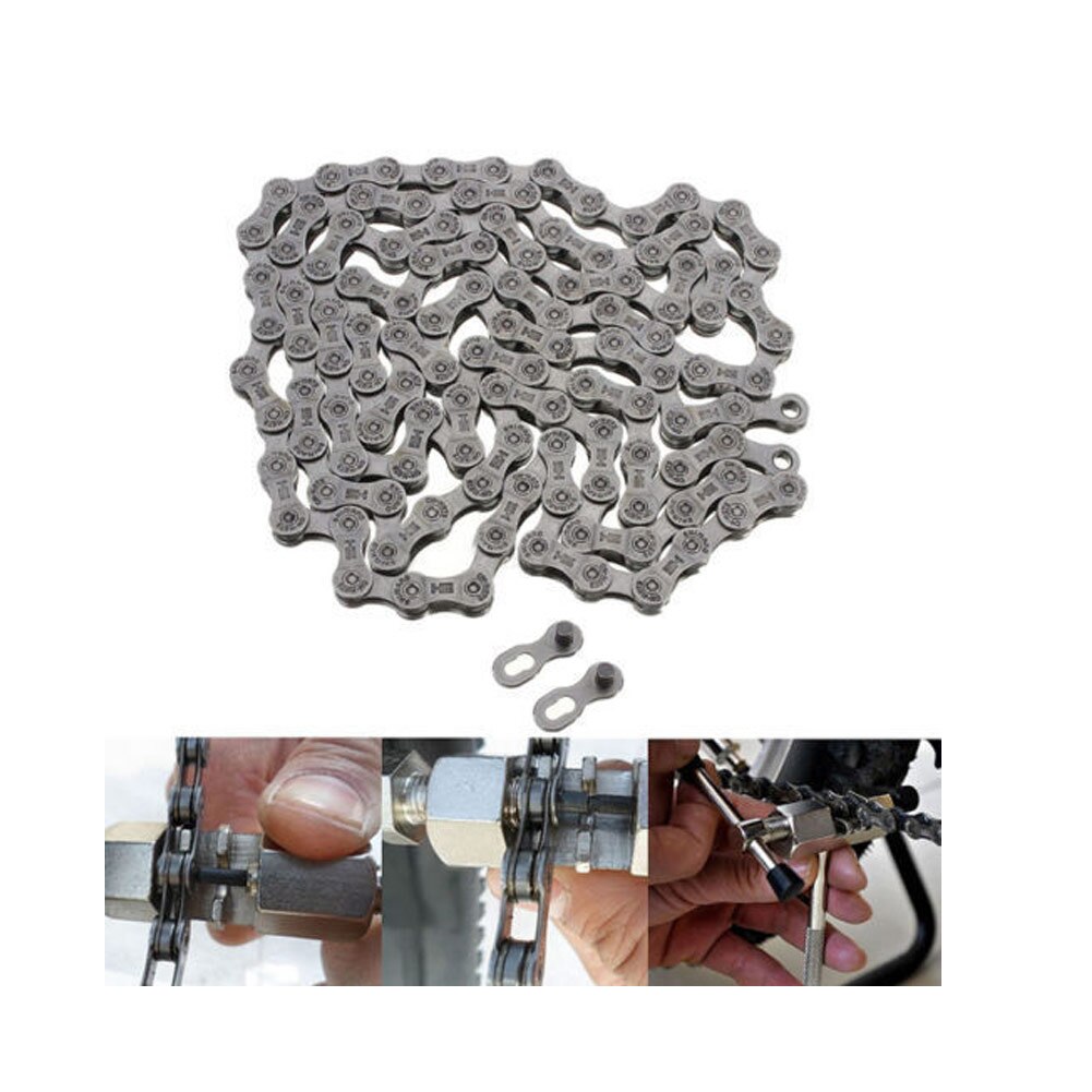9 Speed Mtb Mountainbike HG73-9 116 Link Fietsketting Duurzaam Anti Roest Stretch Bike Chain Voor Shimano Fiets Accessoires