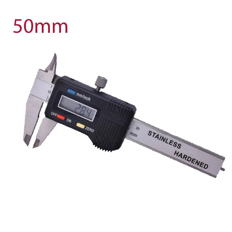Stainless Steel Digital Caliper mini Pocket 50mm 70mm 100mm Thickness Gauge Electronic Vernier Caliper Slider Caliper Gem tool