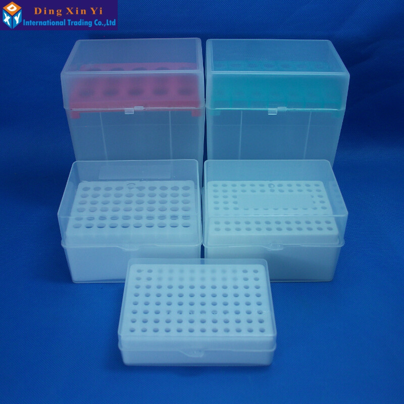 plastic Pipette box 60vents 1000ul pipette tips box