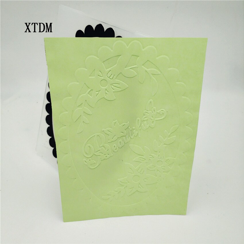 plastic flower lace template craft card making paper card album wedding decoration scrapbooking Emobossing folder
