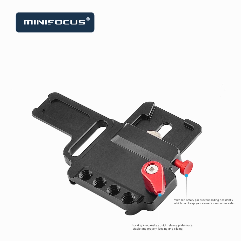 Minifocus Crane M2 Quick Release Plate for Zhiyun Crane-M2 Gimbal Accessory Mounting Clamp QR Plate Aluminum Alloy accessories