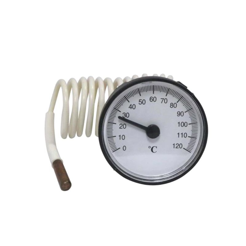 0-120 ℃ skive kapillær termometer varmtvannsbereder temperatur tester 1.1m sensor