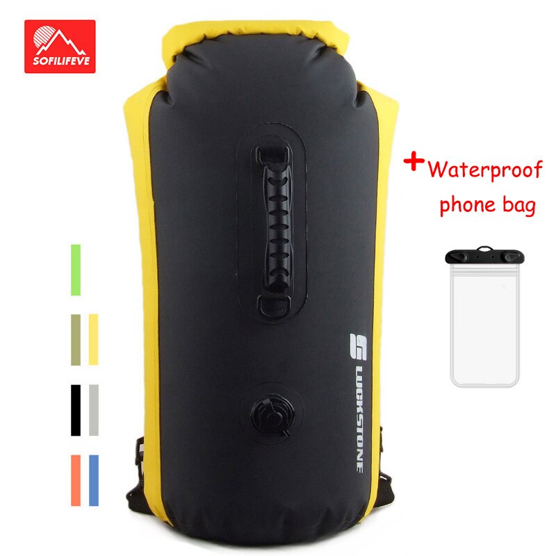 35/60L sac à dos étanche plage sport sac étanche sacs natation étanche organisateur eau piscine femmes sacs
