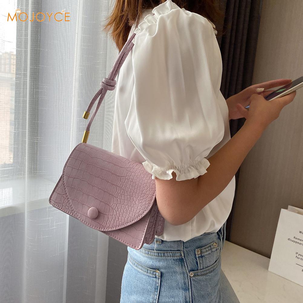 Popular Simples Diário Feminino Saco Ocasional De Couro PU Cadeia Shoulder Bag Crossbody Sling Bolsa Bolsa de Mulheres Elegantes