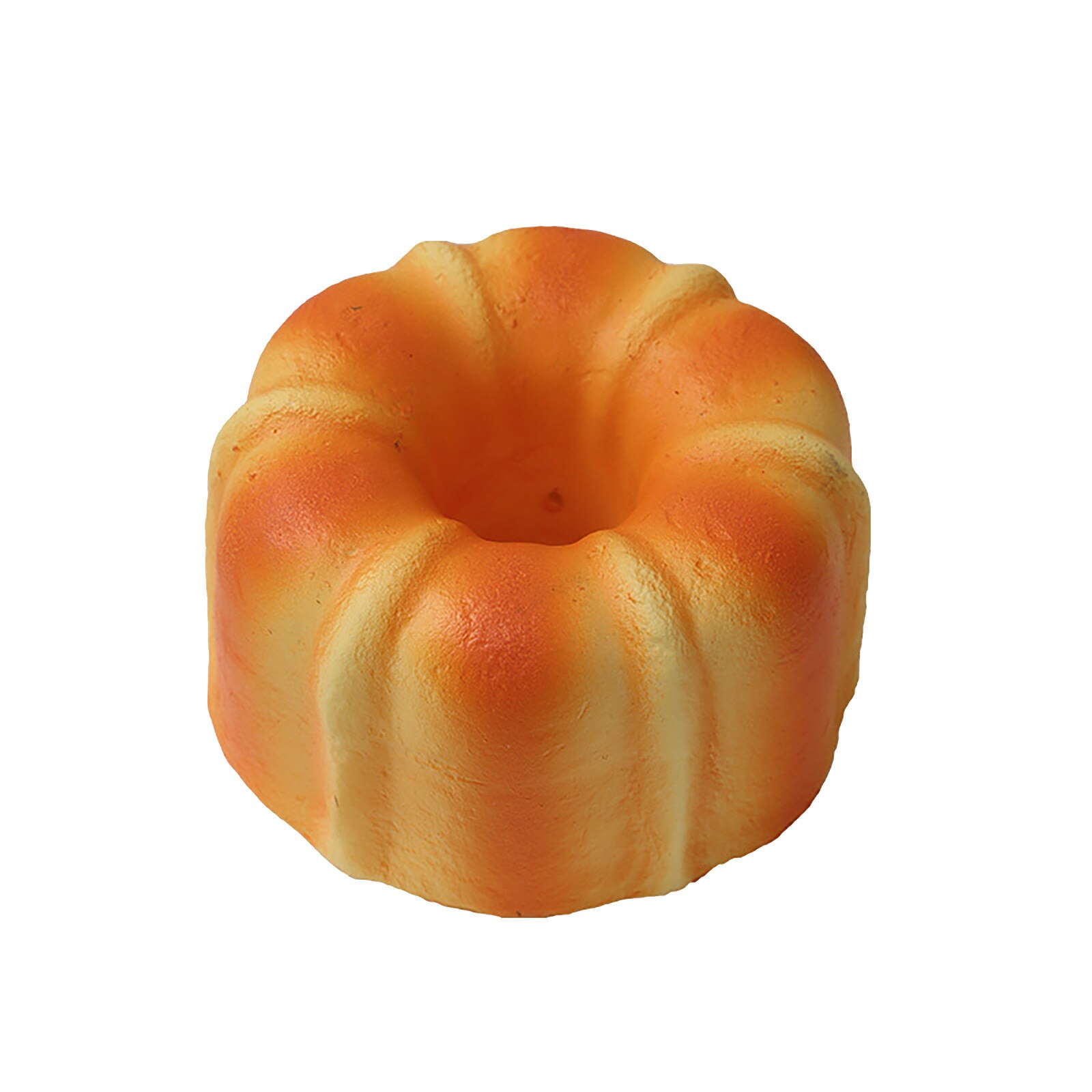 Simulation Bread Squeeze Toys Stress Relief Scented Simulation Bread Toy Home Decoration Dinner Plate Ornament simple dimple: C