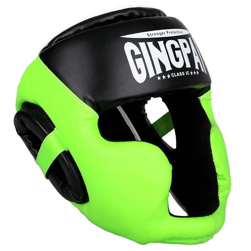 Casco de boxeo Muay Thai MMA para hombres y mujeres, Protector de cabeza de entrenamiento, equipo de Fitness, TKD