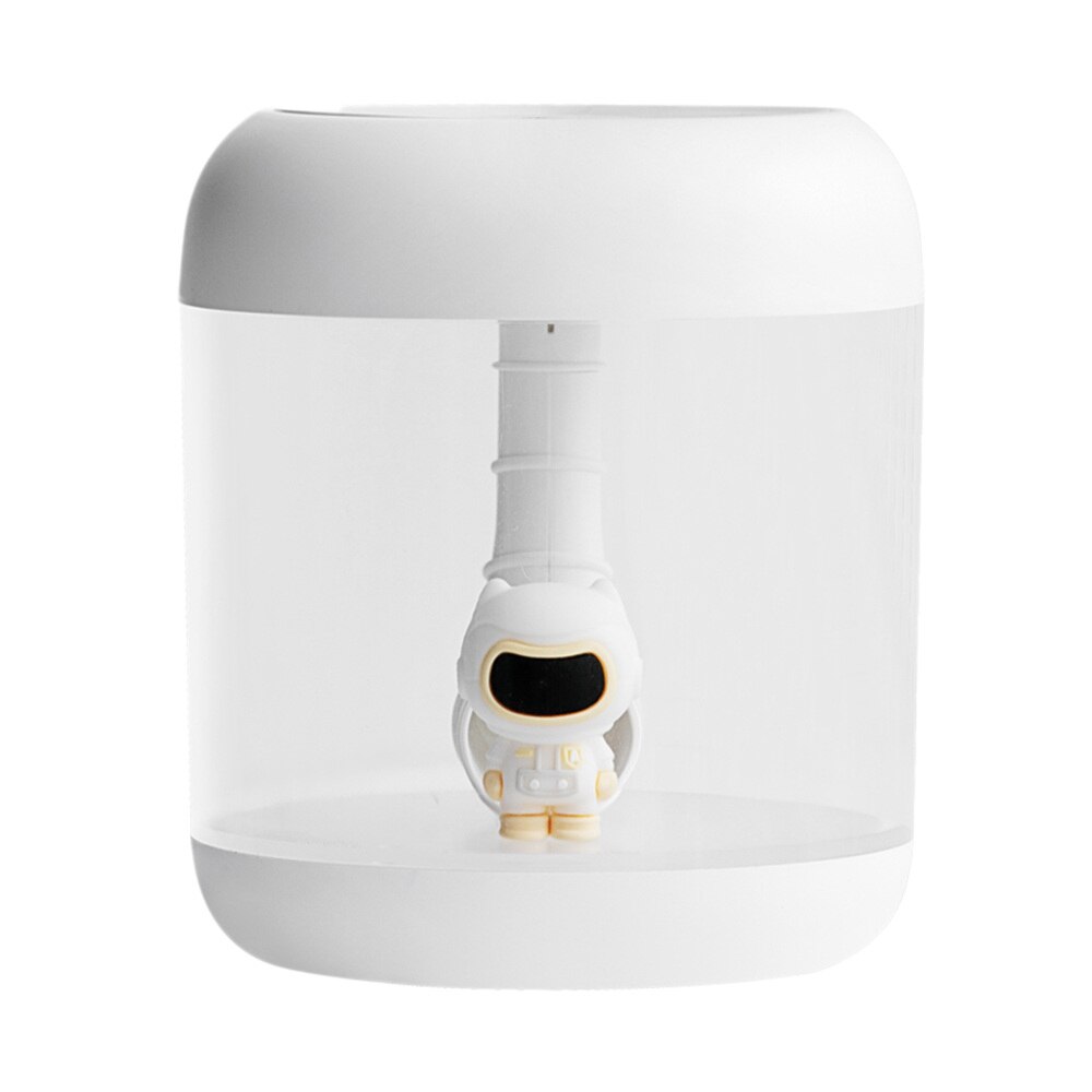 Wireless Air Humidifiers For Kids Baby Bedroom With Night Light Function Small Cool Mist Humidifiers For Office Home: White