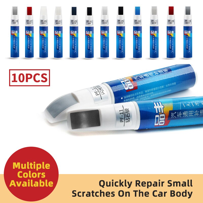 10 stk bil ridse reparation auto lak pen til ridse fjerner til bil vedligeholdelse bil lak pleje varer bil styling