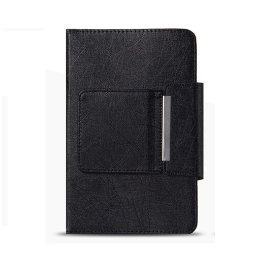 Bluetooth toetsenbord pu lederen hoes standaard cover + otg + pen voor ios android windows voor pad universeel 7 8 inch 9 10 inch tablet: 9 10 inch zwart