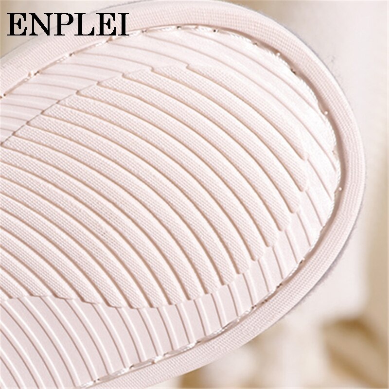 Enplei-zapatos planos con dibujos animados para hombre, chanclas Unisex a la de hogar, antideslizantes, con plataforma, talla 41-44