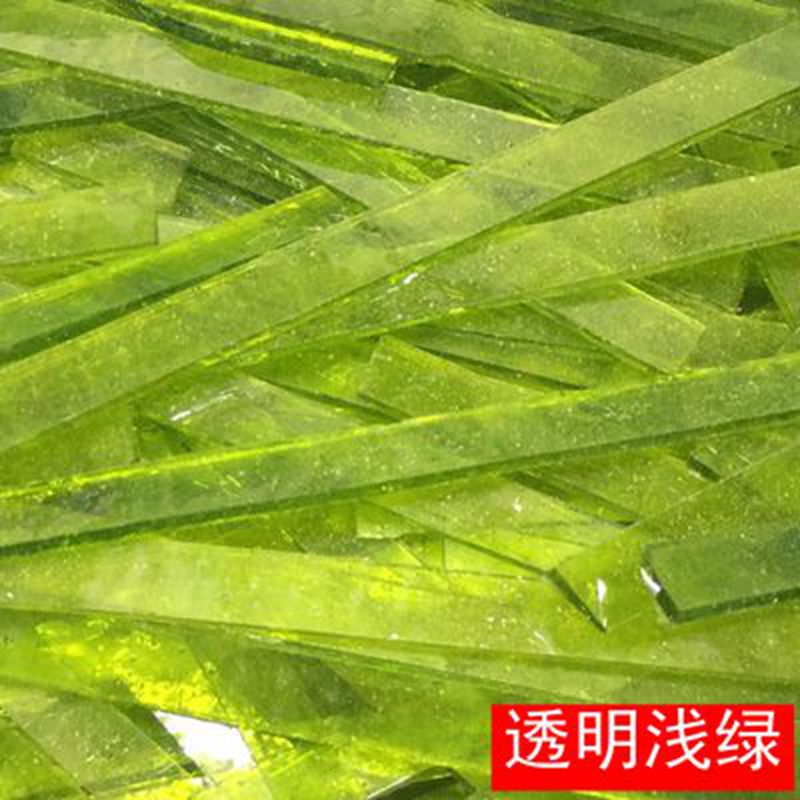 200g DIY Multicolor Mosaic Inlay Tiles Wall Handmade Materials Glass Long Mosaic Piece Regular Collage Craft ZXY9821: Color 11