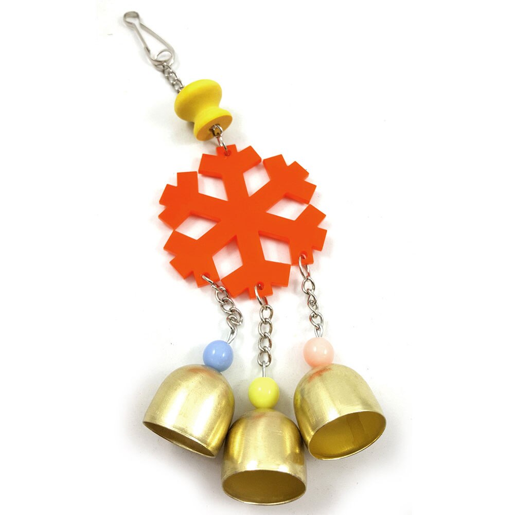 Birds Parrot Toys Chew Bite Hanging Cage Balls Toys Rattan Ball Wood Ladder Bells Parrot Bite Climbing Toy Pet Bird Cage Decor