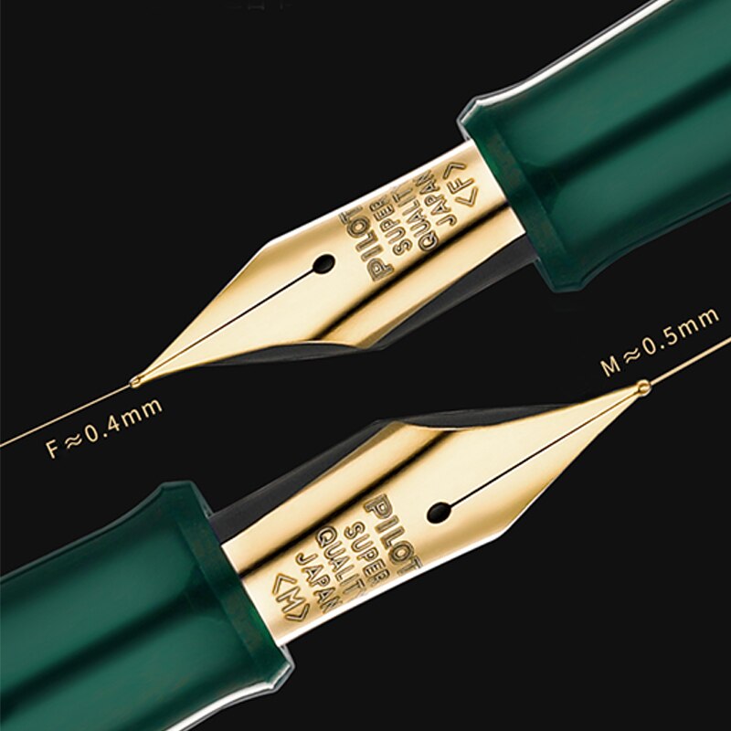 PILOT Upgrade Fountain Pen 78G+ Vintage Box Student Calligraphy Word Pen Business Matching Ink + Ink Absorber