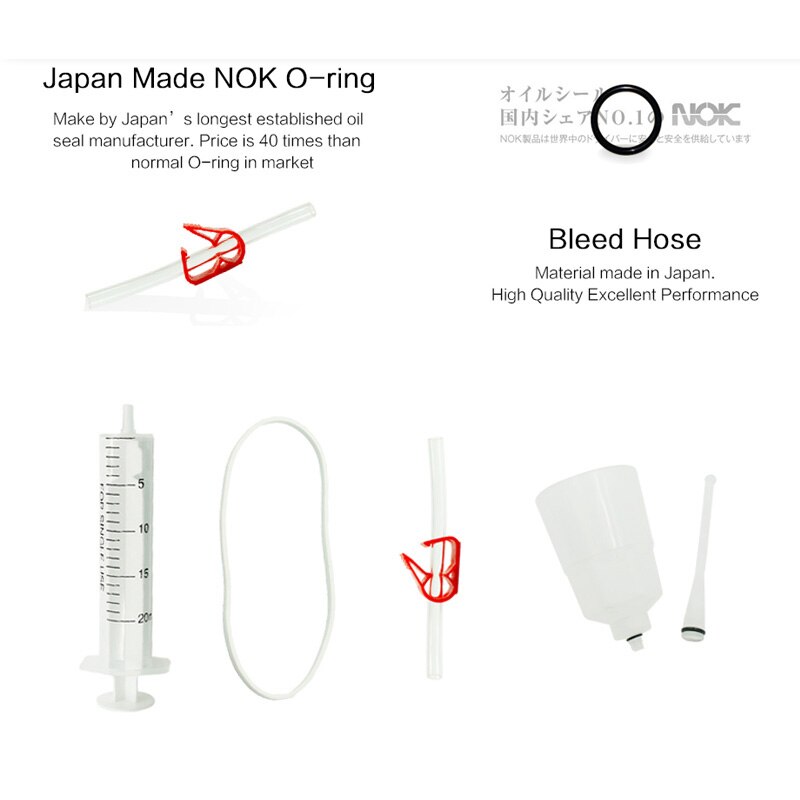 Hydraulische Brake Bleed Kit Voor Shimano Remsysteem, Minerale Olie Rem, Trechter Set