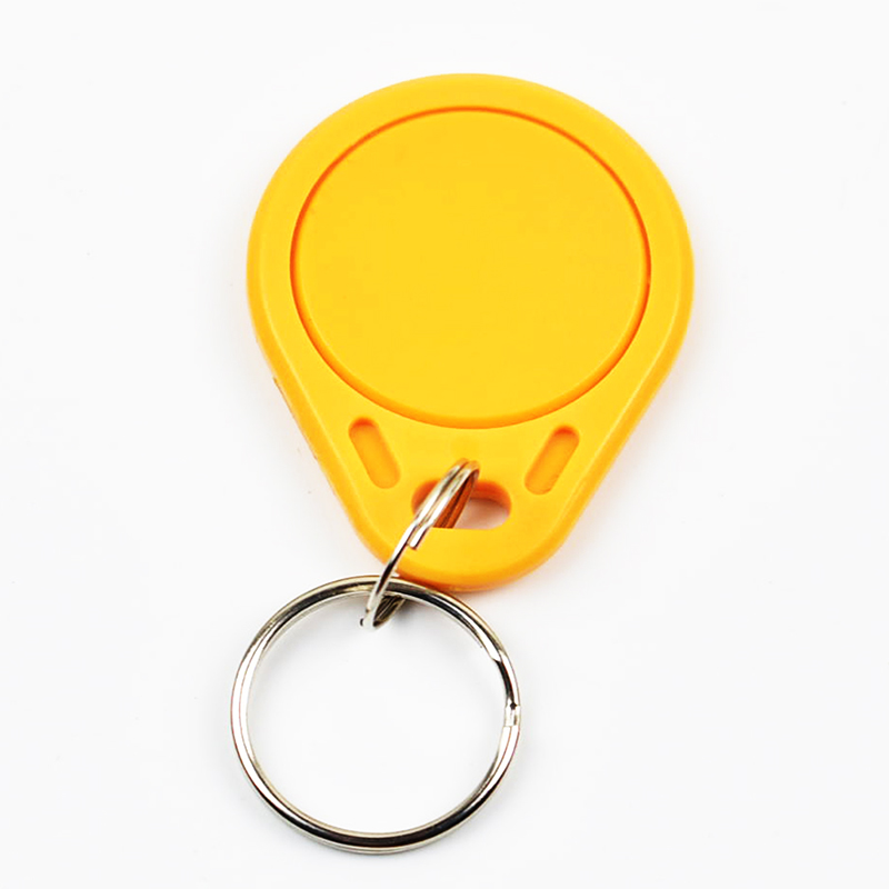 CUID – application Android MCT pour modification UID NFC 1k s50 13.56MHz, 10 pièces/lot, porte-clés ISO14443A: Yellow