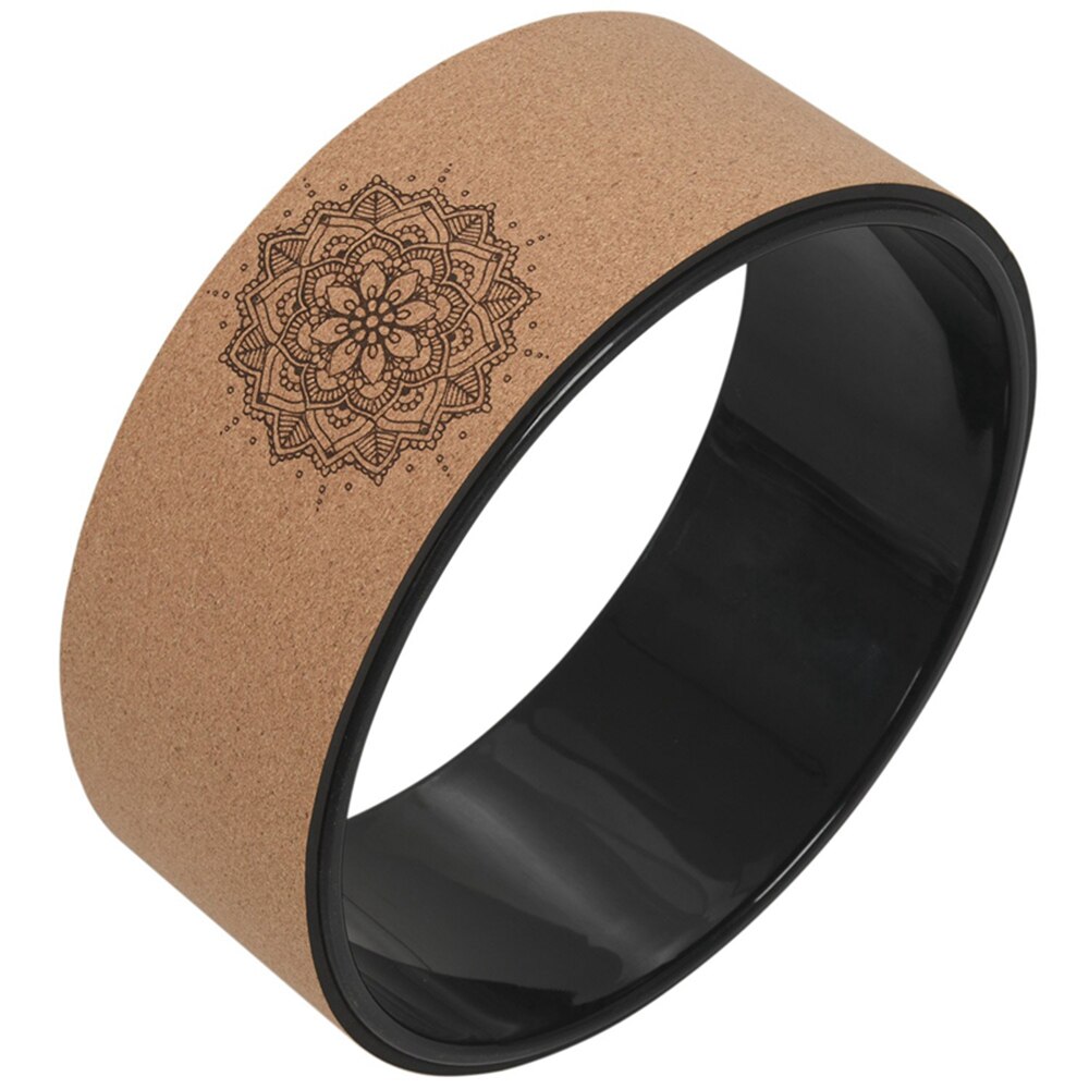 Yoga Wheel Pilates - TPE Material - Lotus Buddha Design - Back Training Tool - Fitness Bodybuilding