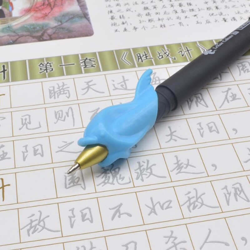 10pcs Silicone Pencil Grips Ergonomic Writing Claw Aid Right Handed Pen Training Grip Holder For Kids Students And Adults