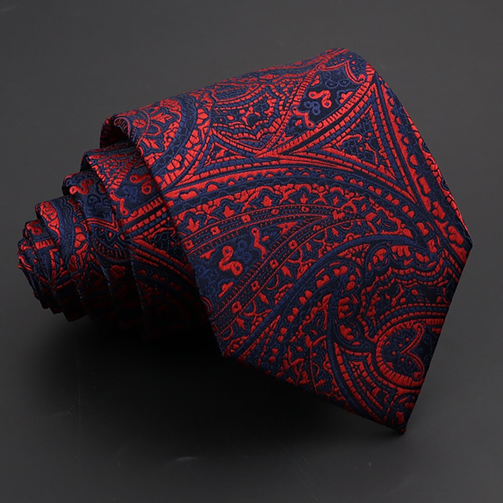 Paisley Stropdassen Herenmode Stropdas 8 Cm Stropdas Das Voor Business Bruiloft Bloemen Bowtie Bruidegom Das das: Ivoor