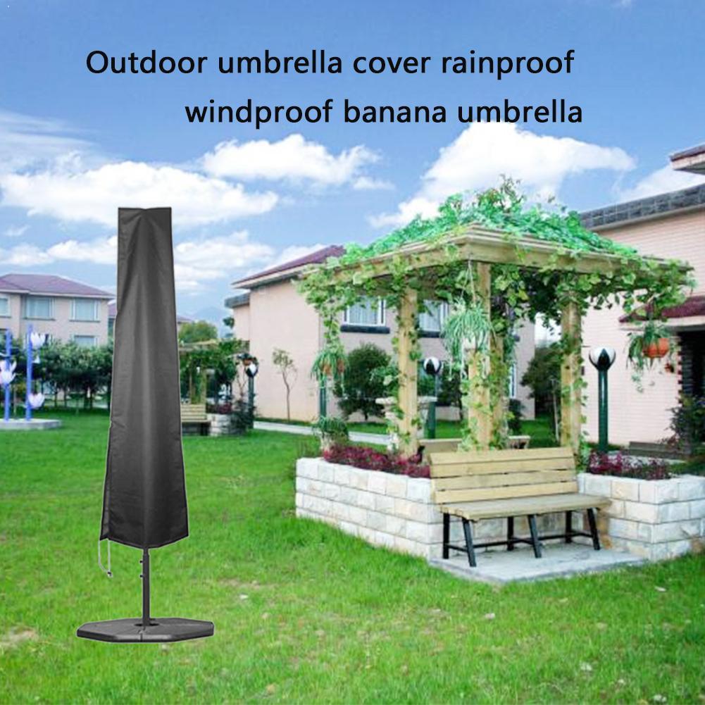 Waterproof Oxford Cloth Outdoor Umbrella Cover Shade Weatherproof Garden Parasol Patio Cover Accessories Rain Cantilever N7A4