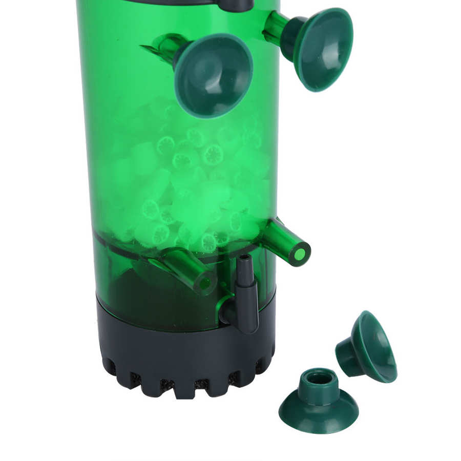 Akwarium LH300/LH600 podwójny filtr biochemiczny akwarium fizyczne filtry gąbkowe z przyssawką