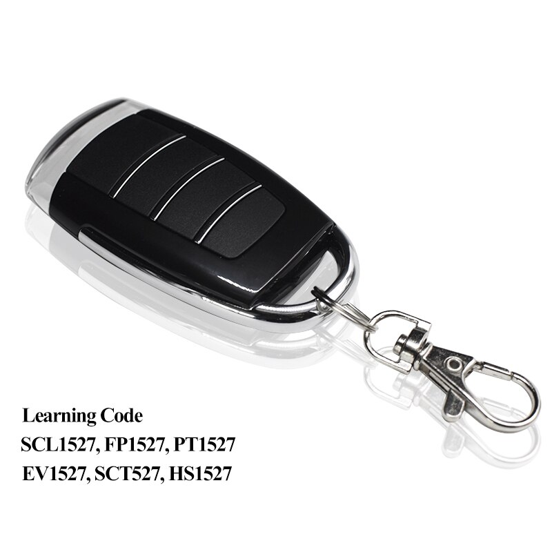 433 Mhz télécommande sans fil 1527 Code d'apprentissage émetteur porte Garage porte contrôleur de lumière 1 2 3 4 bouton