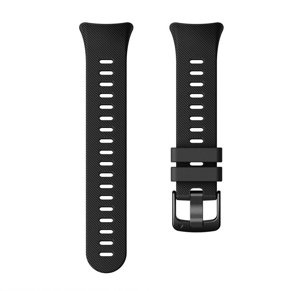 For Garmin Swim 2 Smart Watch Band Replacement Silicone Wrist Strap for Garmin Swim 2 Watchband: Black
