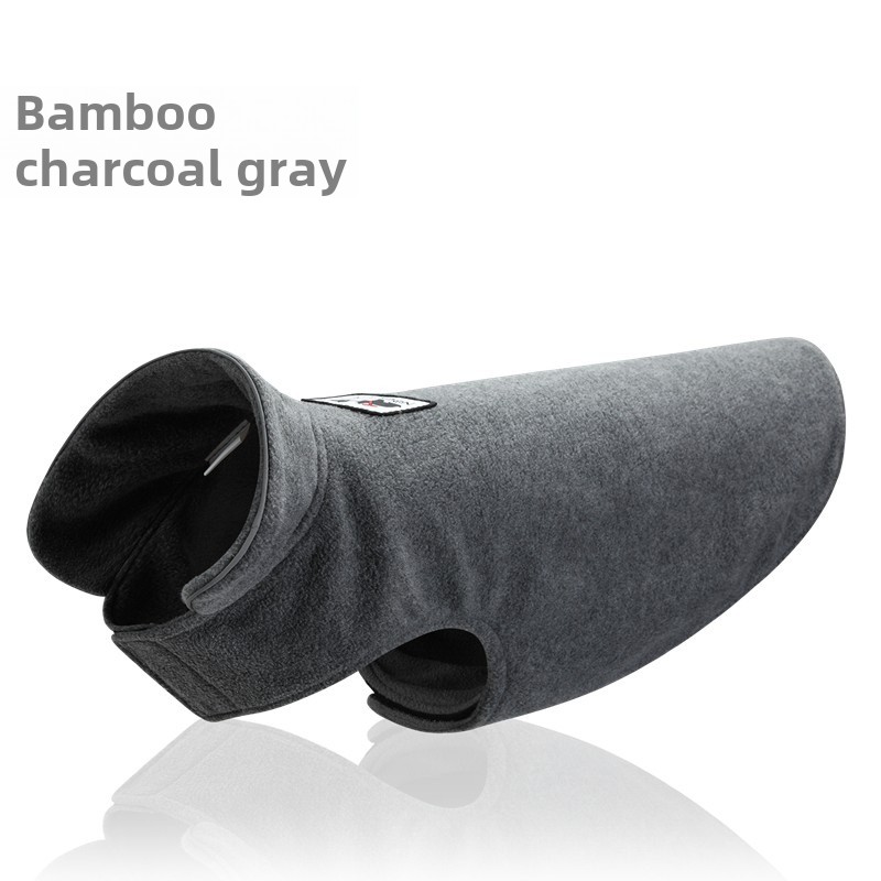 Vendbar kjæledyrjakke vinter varm fleece hundeklær for små mellomstore hunder fransk bulldog kostyme stor hundejakke labrador